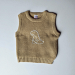 Ropa, chaleco, con diseño de dinosaurio tierno, para bebé, niño o niña